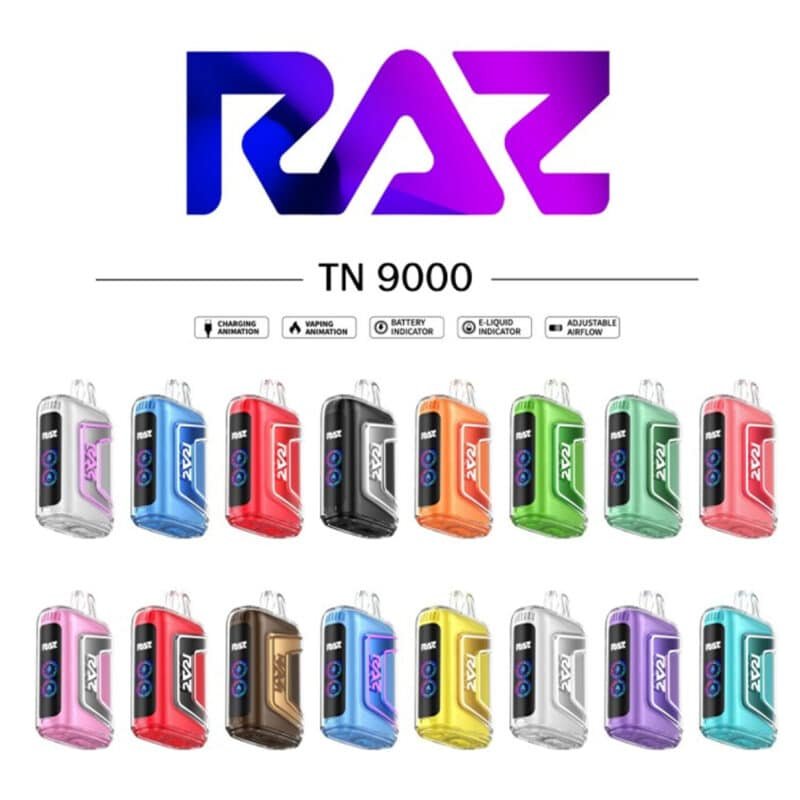 RAZ TN9000 9000 Puffs Disposable